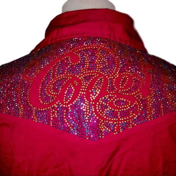 Coogi Red Shirt - Large - NWT - Picture 3 of 6